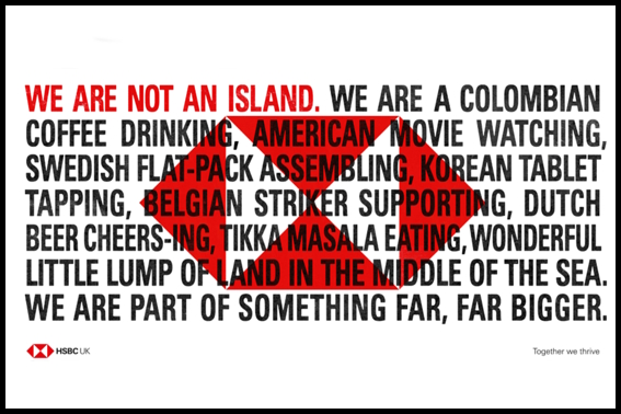 HSBC We Are Not An Island